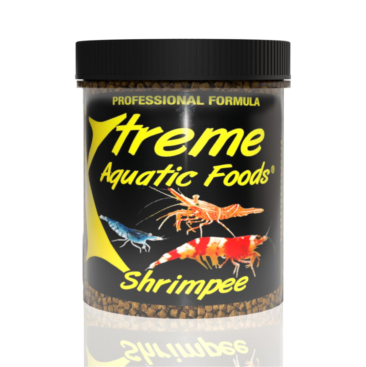 Xtreme Shrimpee palitos hundidores para camarones, alimentación diaria estable en nano acuarios.