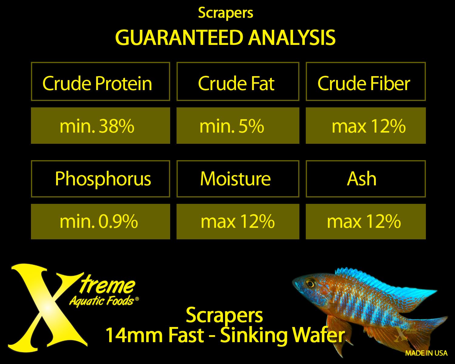 Xtreme Scrapers Wafers fabricado en EE. UU. para control de calidad.