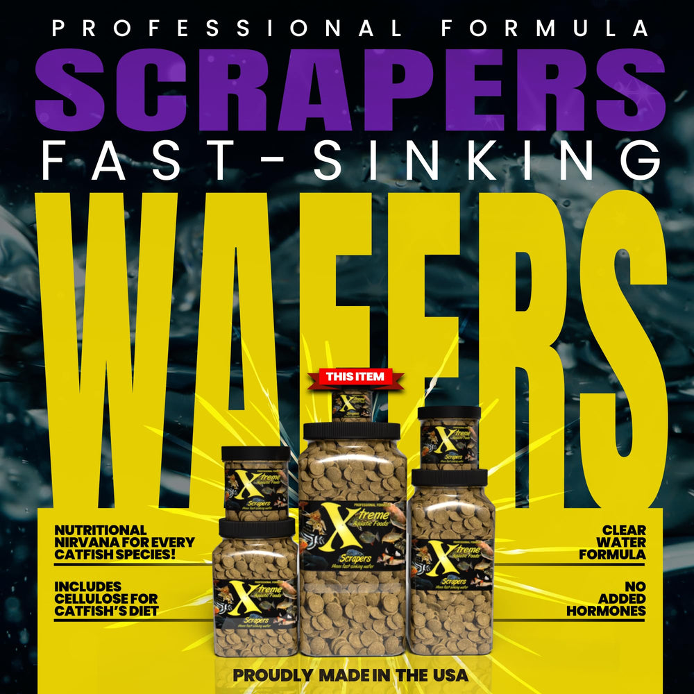 Xtreme Scrapers Wafers: ingredientes nutritivos que apoyan una dieta diversa.