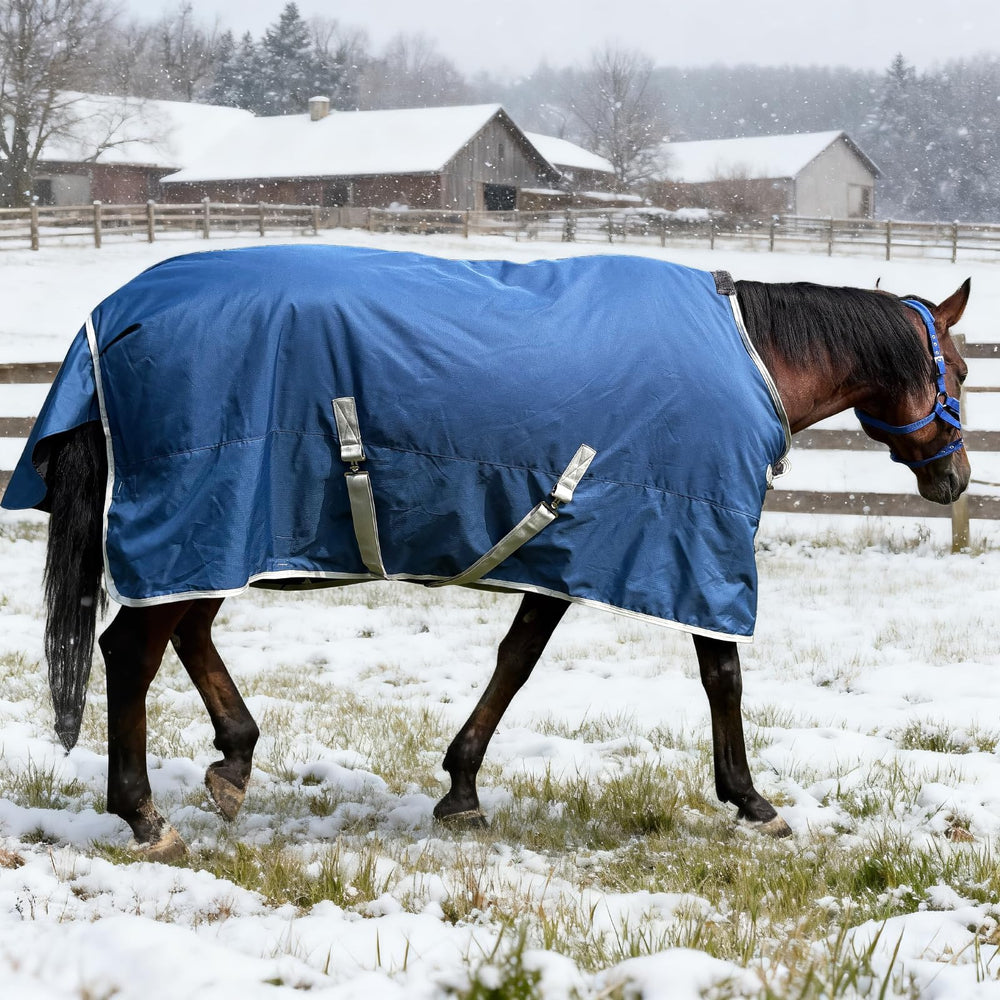 Manta Xuanniao 1200D para caballo, exterior impermeable y resistente.