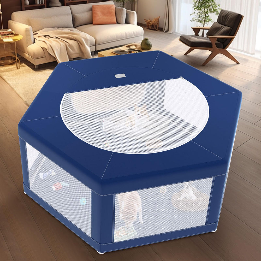 XVISHX corral seguridad y confort, pensado para cachorros y perros pequeños.