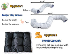 XxingSheep tejido-plush multicapas: superficie suave para el descanso diario