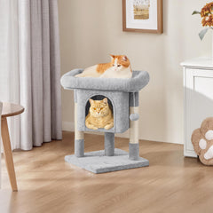 Yaheetech Árbol Gatos: postes de sisal para rascar y proteger muebles.