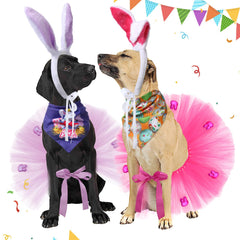 Falda tutu Yahenda para perro, cintura elástica para tallas medianas y grandes.