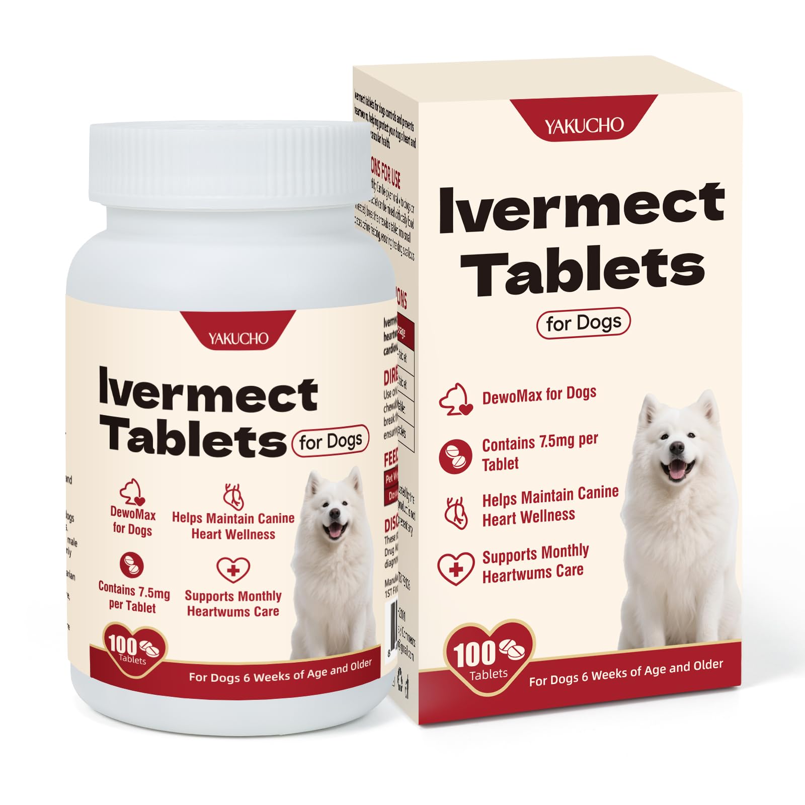 Yakucho Lvermect para perros: opción confiable para bienestar interior.