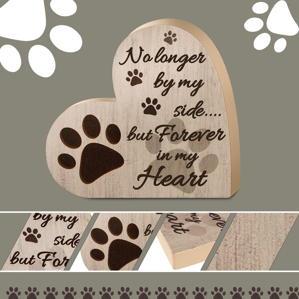 Yalikop placa memorial en madera natural lista para decorar el hogar