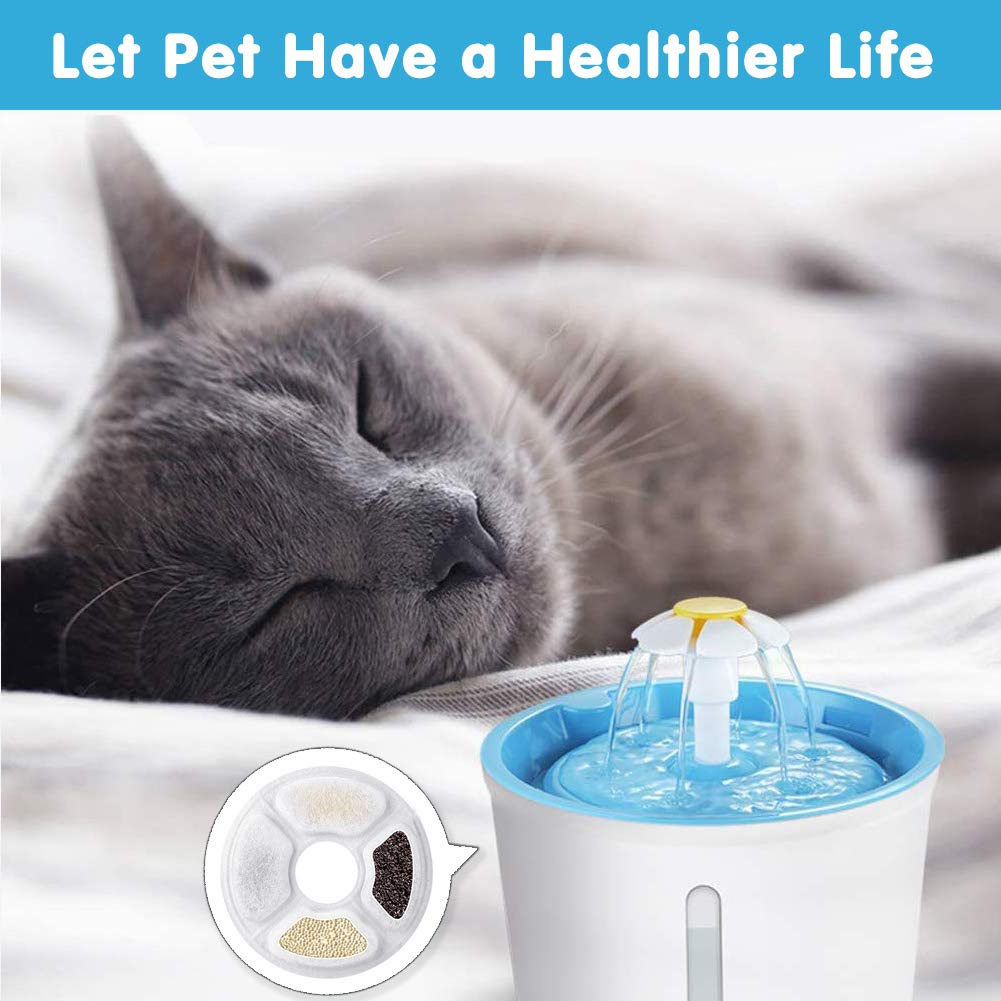 Filtro Yamozom para eliminar cloro y sedimentos, agua más limpia para tus mascotas.