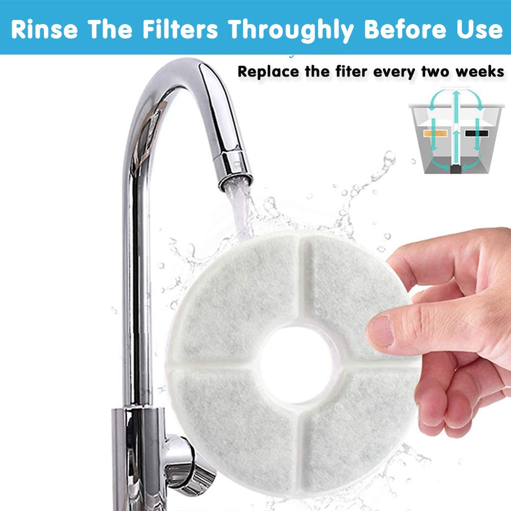 Filtros de repuesto Yamozom, compatibles con fuentes de 54oz.