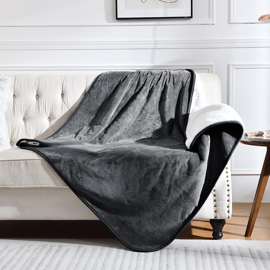 Manta Yaning impermeable de doble cara para cama, protege de derrames.