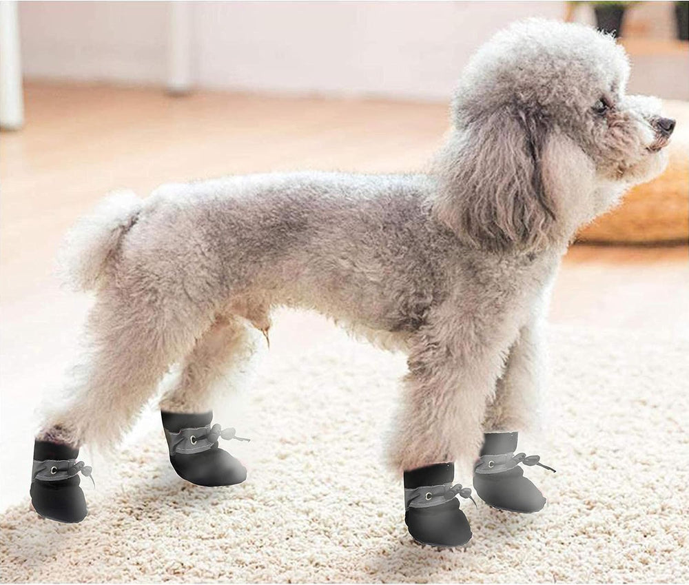 Patas protegidas de nieve y escarcha con forro interior cálido YAODHAOD.