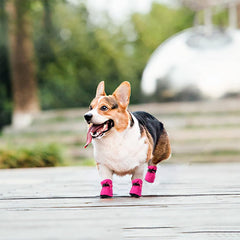 YAODHAOD protector de patas rosa con suela antideslizante para interiores.