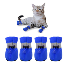 Zapatillas YAODHAOD para perro pequeño, pie-delantero, protección suave para paseos.
