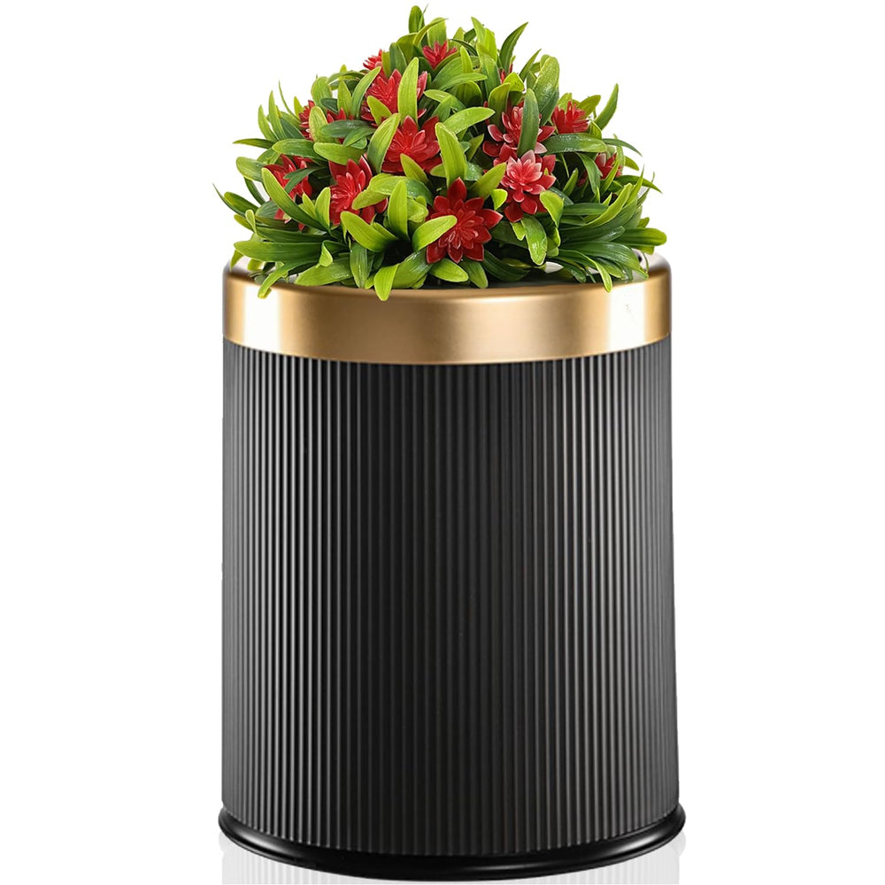 Yatmung cubo basura para perro exterior con estilo planta oculta residuos.