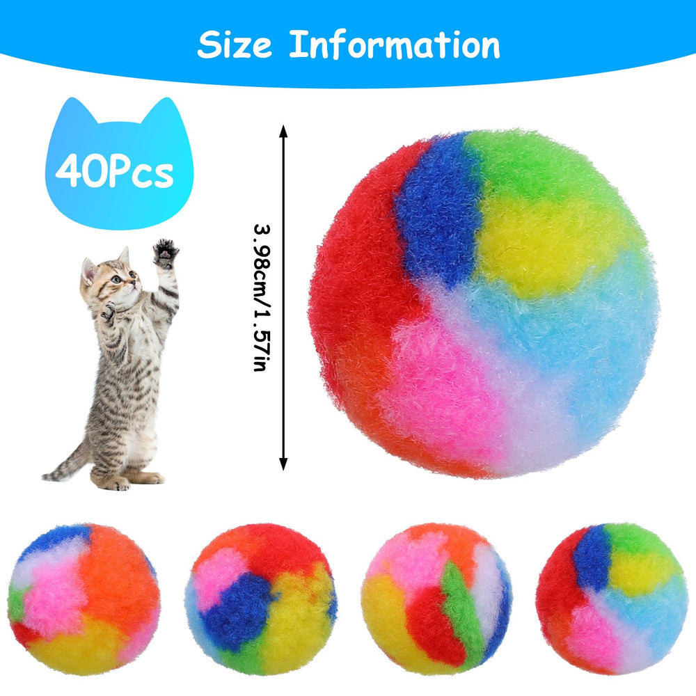 Bola YBEATY de peluche suave para juego silencioso