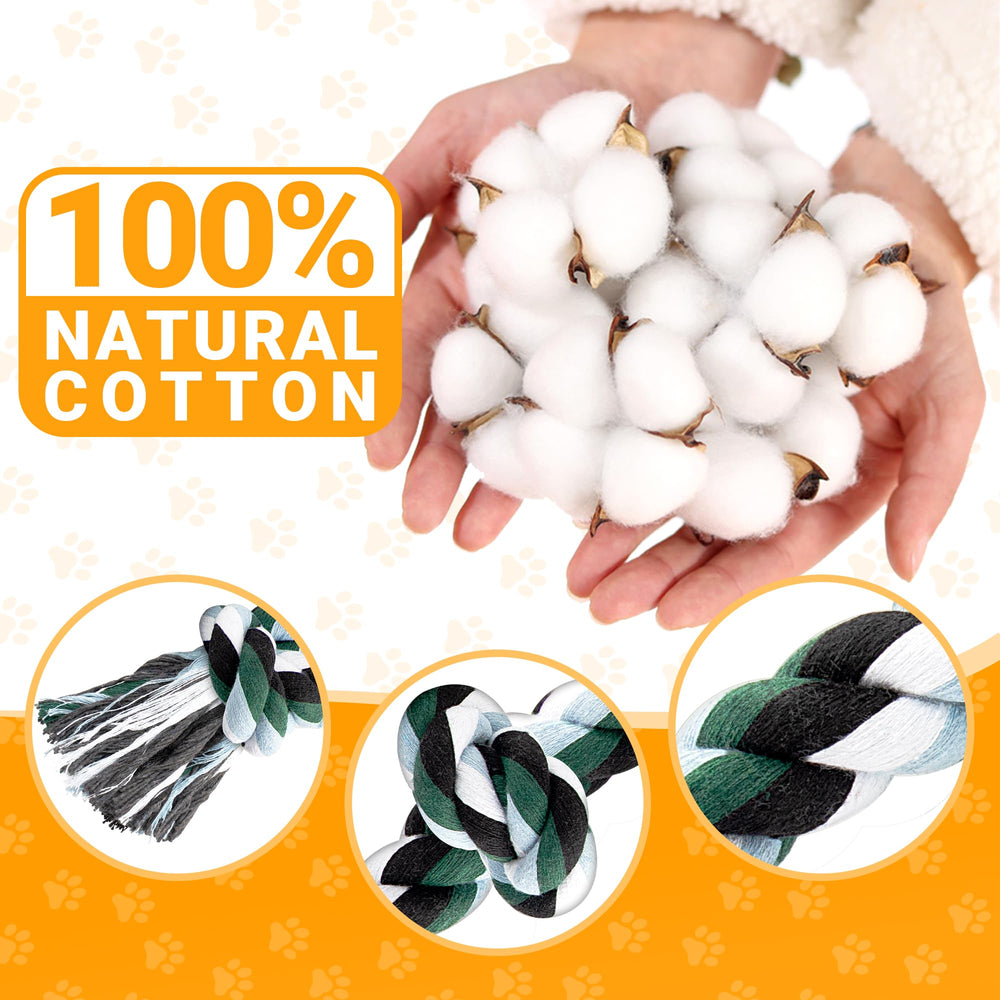 Ycozy cuerda resistente para perros agresivos, diseñada para morder y jugar con seguridad.
