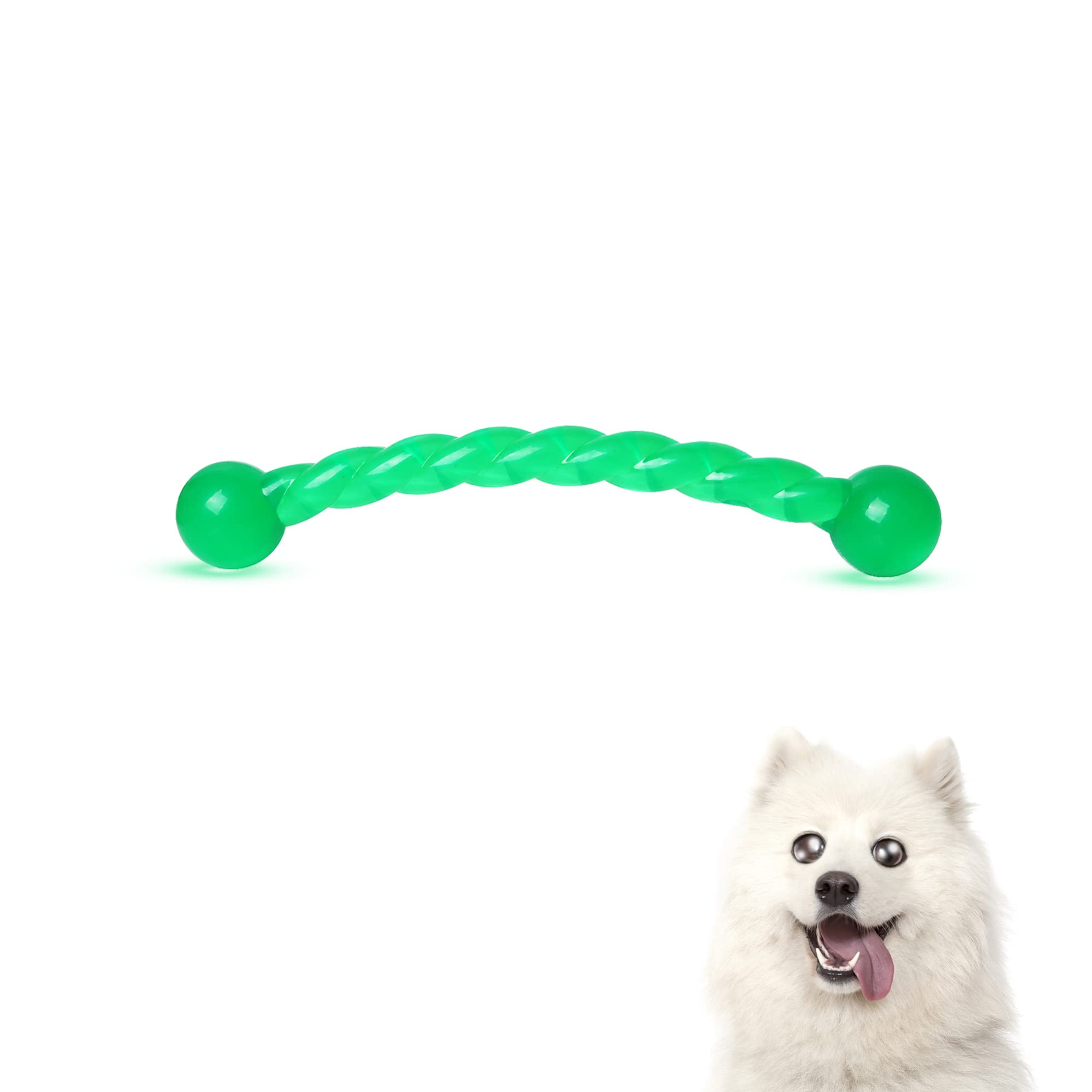 Juguete masticable Ycozy de 11 pulgadas para perros, fomenta masticación saludable.