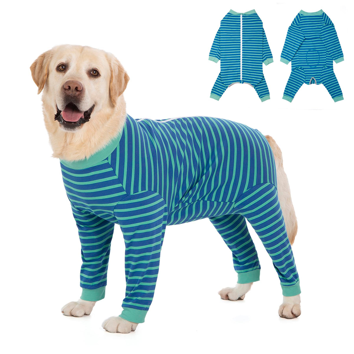 Yeapeeto mono de recuperación para perro con cobertura total, ideal para evitar lamido.