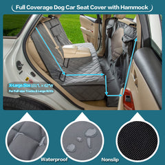 YEENIS funda asiento trasero bolsillos integrados para accesorios
