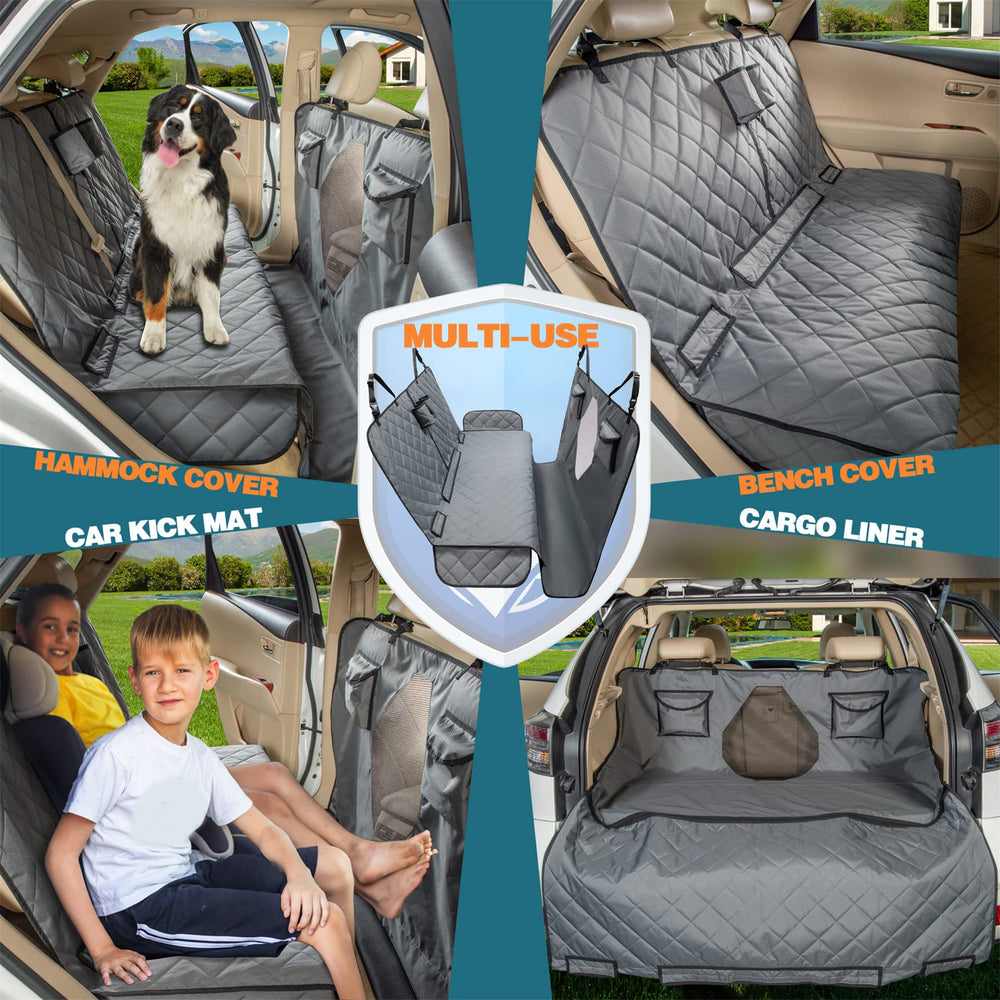 YEENIS funda asiento trasero proteccion total cubre respaldo y piso