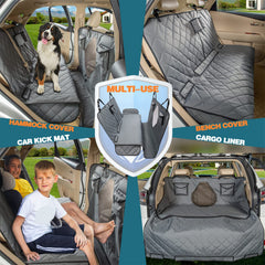 YEENIS funda asiento trasero proteccion total cubre respaldo y piso