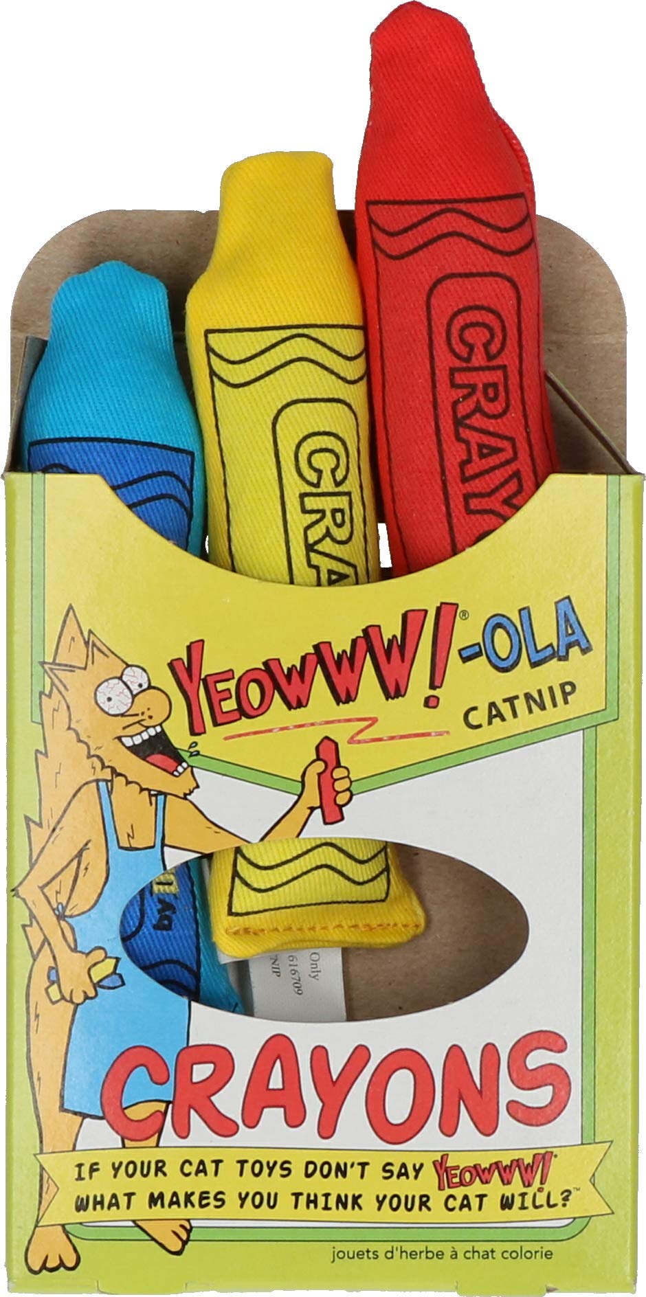 YEOWWW! Crayón de Catnip: uso para juego interactivo seguro y divertido con felino