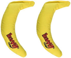 Juguete banano Yeowww! con texturas divertidas para explorar y jugar.