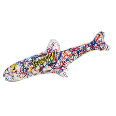Yeowww! pollock-medidas-11-pulgadas, juguete felino de texturas suaves