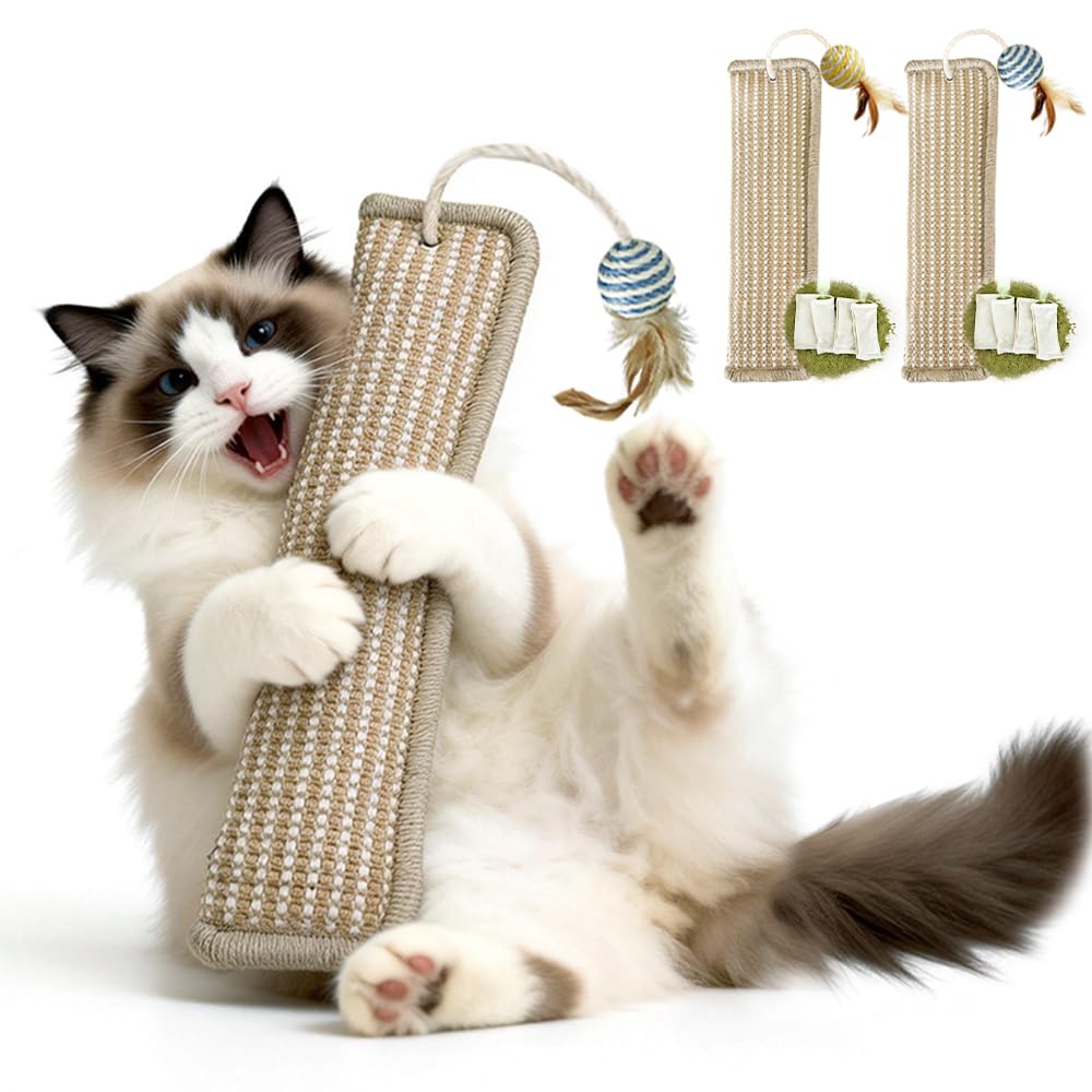 Yesibeike Kicker Hierba Gatera dos-pack, entretenimiento prolongado para tu gato.