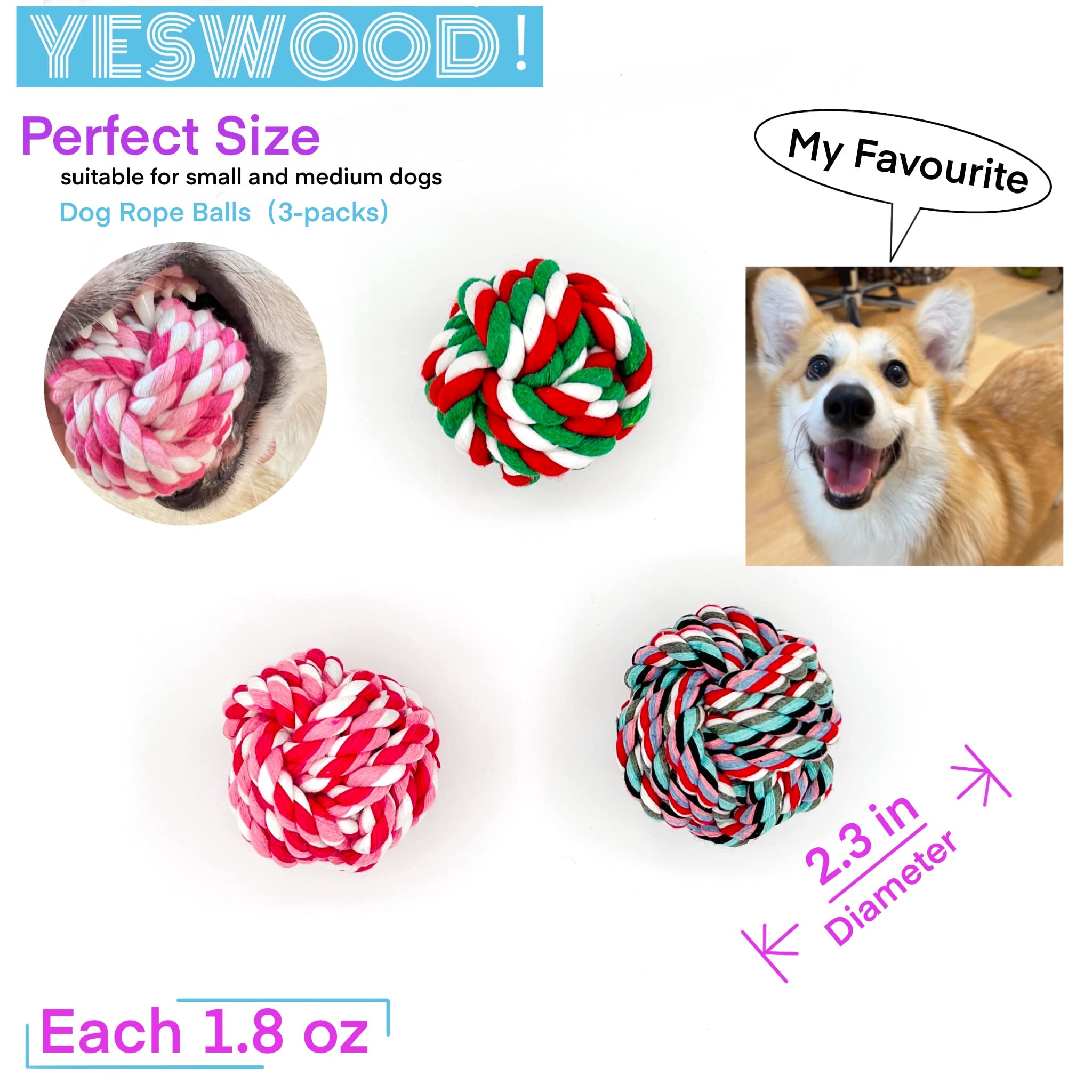 YESWOOD! Juguete de cuerda rosa para cachorros en acción durante el juego.