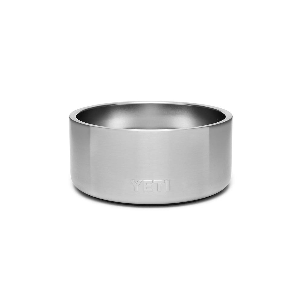 Comedero YETI Boomer 4 en acero inoxidable, duradero para comida y agua.