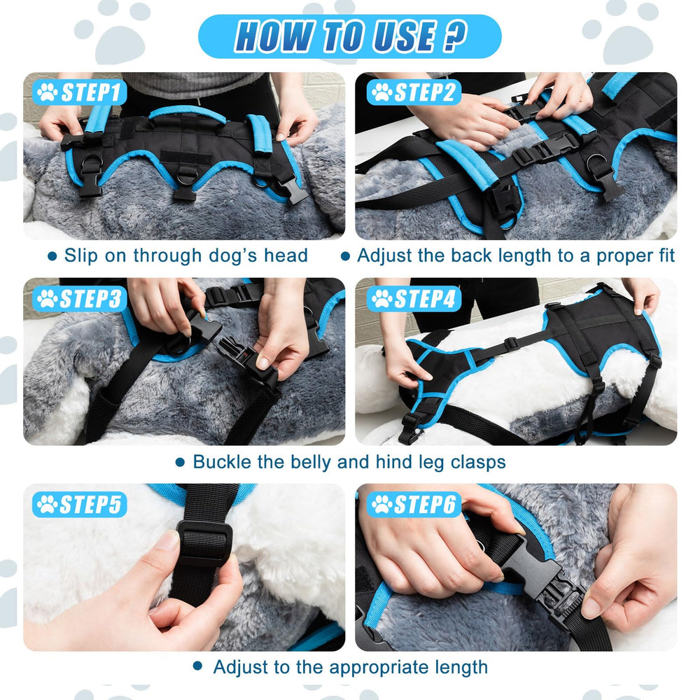 Arnés Yeyeplum, material duradero, para paseos prolongados y mayor comodidad.