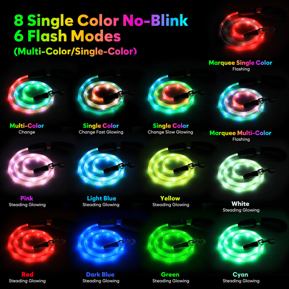 YFbrite 15 modos de iluminación, colores personalizables para cada salida