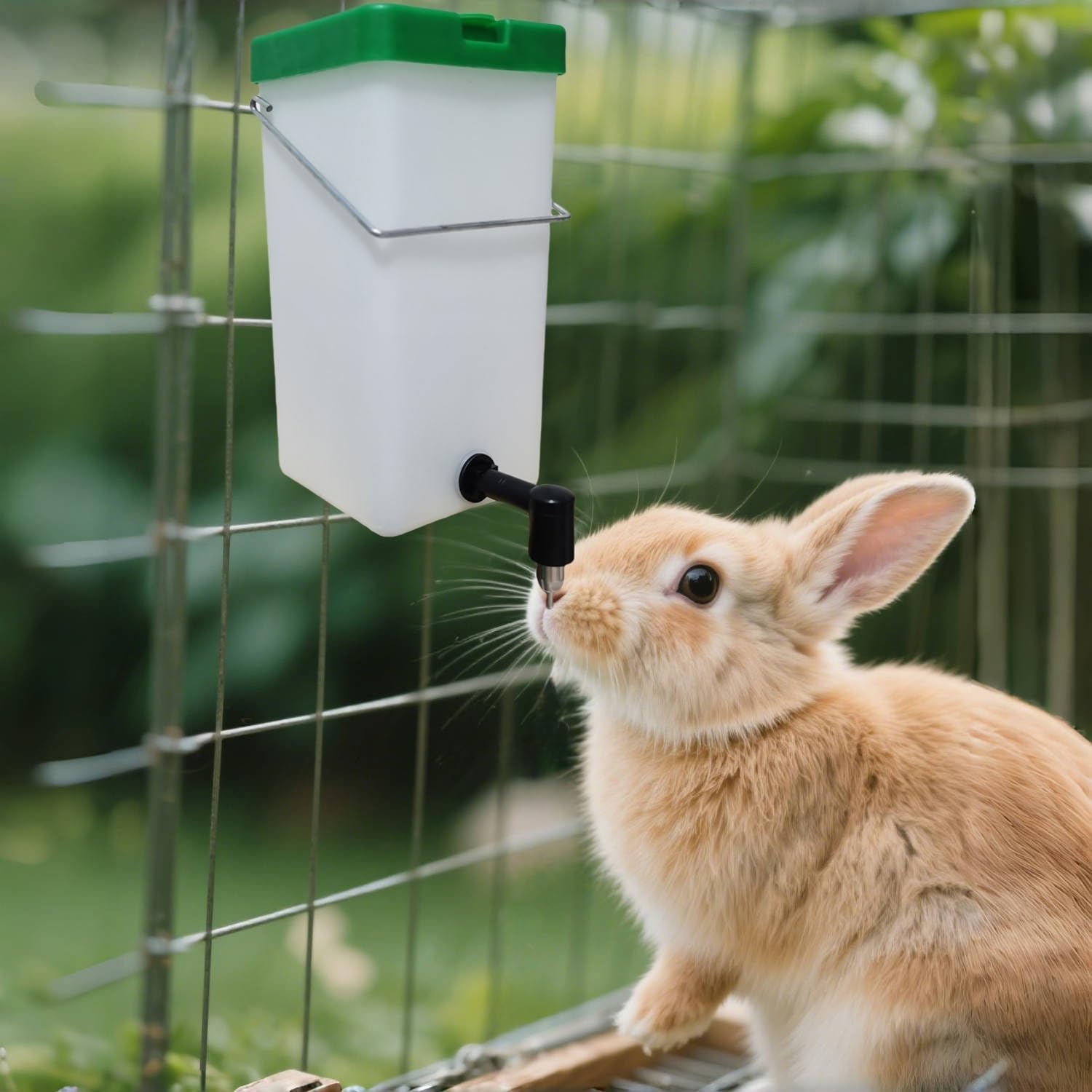 Soporte con resorte de YGbridge se fija firmemente a jaulas.