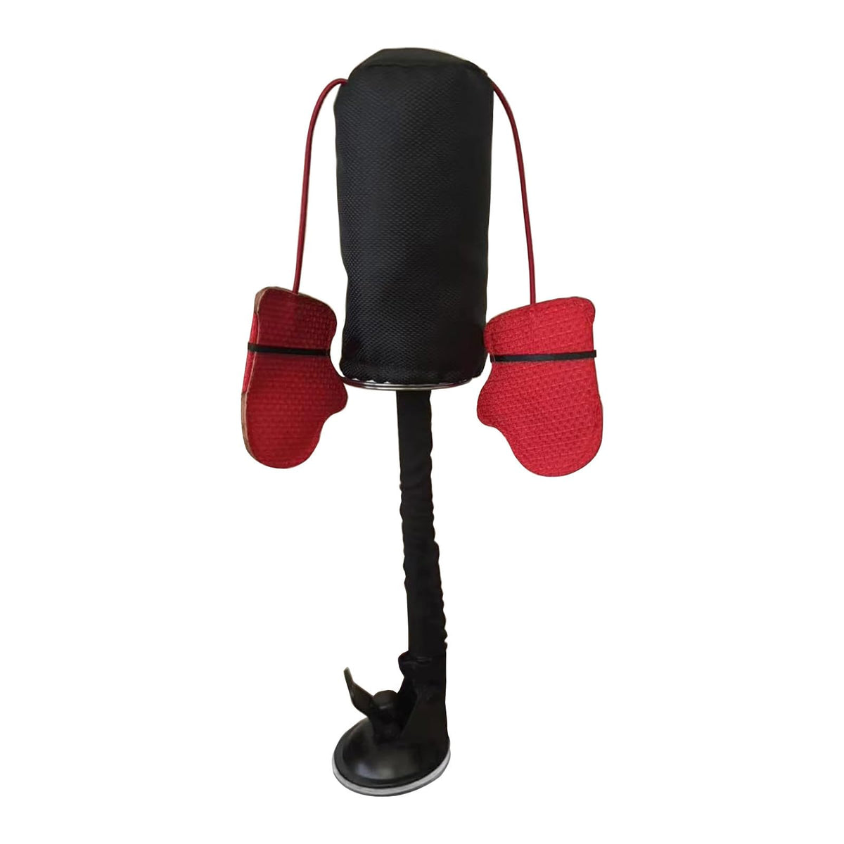 Juguete YIBAISI para gatos con caja de boxeo y guantes colgantes para estimular el juego.