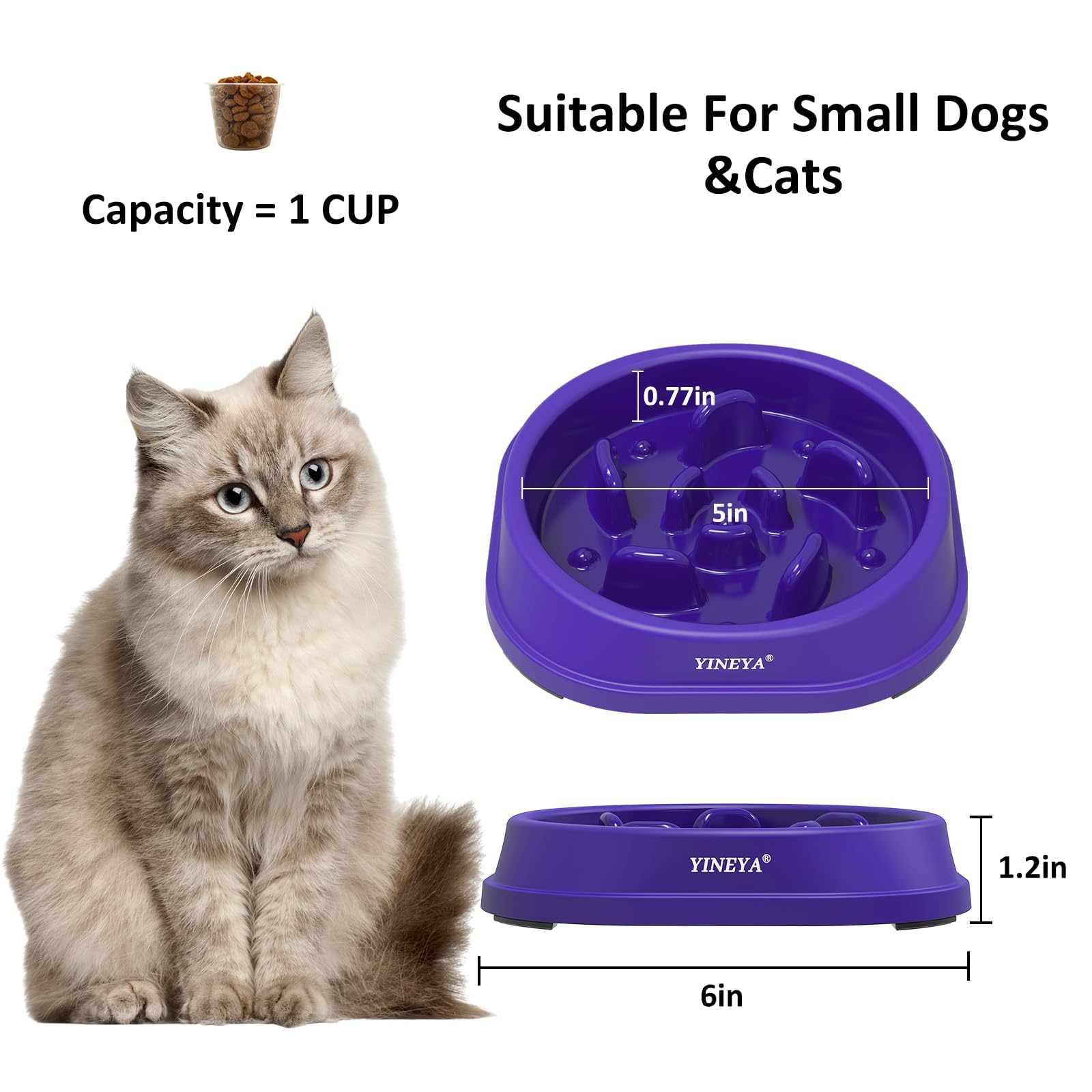 YINEYA material PP seguro, superficie duradera para mascotas