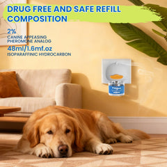 Difusor Yingsu para estrés y visitas al veterinario, apoyo suave.