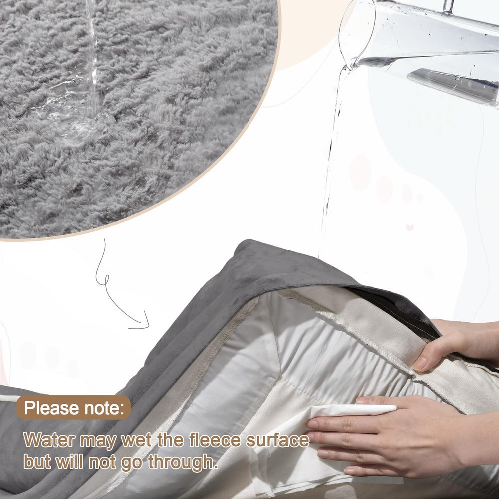 Revestimiento interior impermeable protege la espuma y mantiene el interior seco.