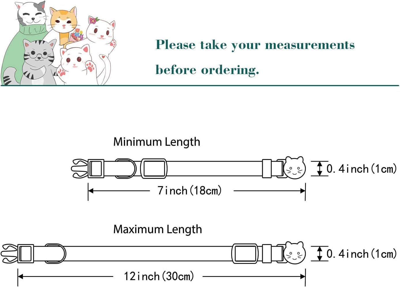 Regalo ideal: collar Yizepet para gatos, diseño bonito y práctico.