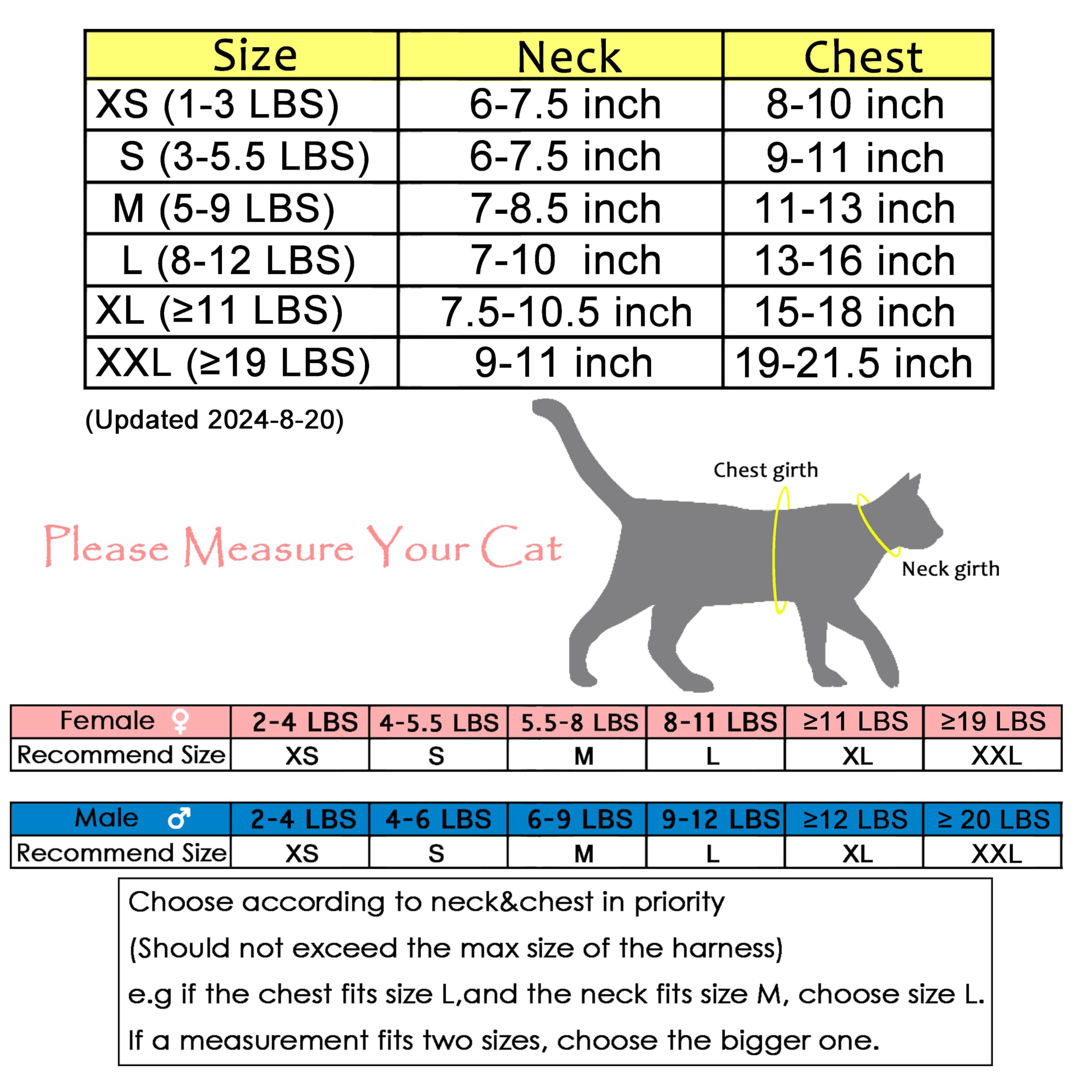Correa Yizhi Miaow para gato, ideal para entrenamiento y caminatas.