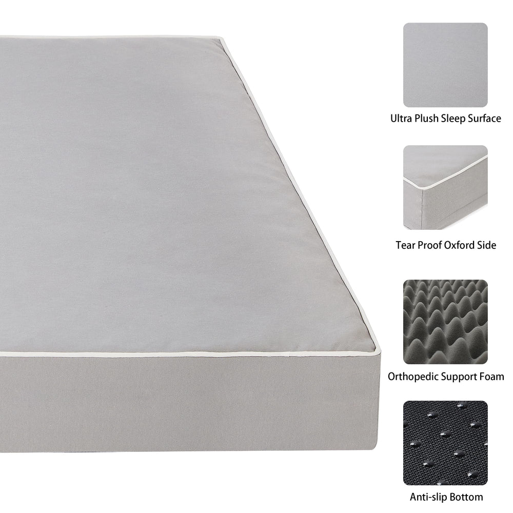 Base antideslizante de YIZHUOPET que mantiene estable la cama en jaula.