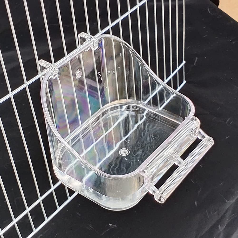YJJKJ poste de soporte para baño de aves, facilita acceso y entrada.