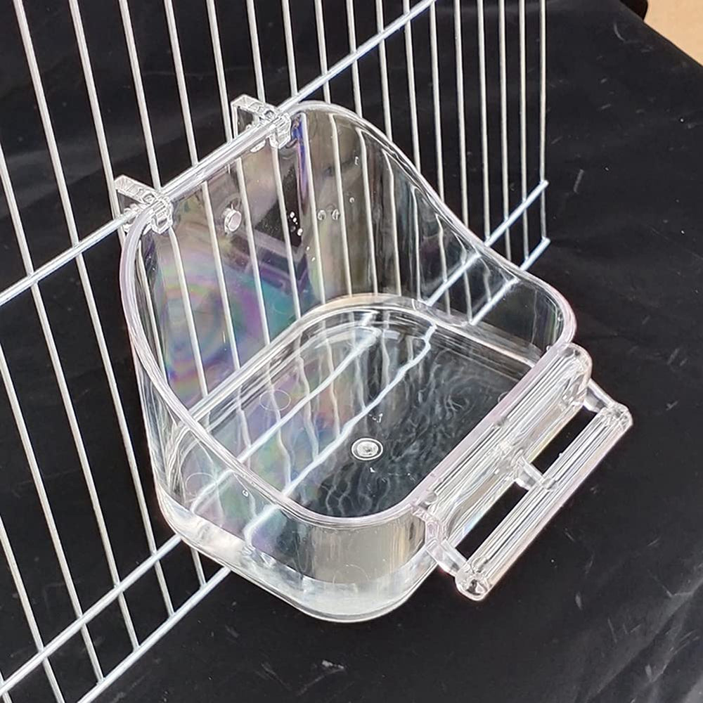 YJJKJ poste de soporte para baño de aves, facilita acceso y entrada.