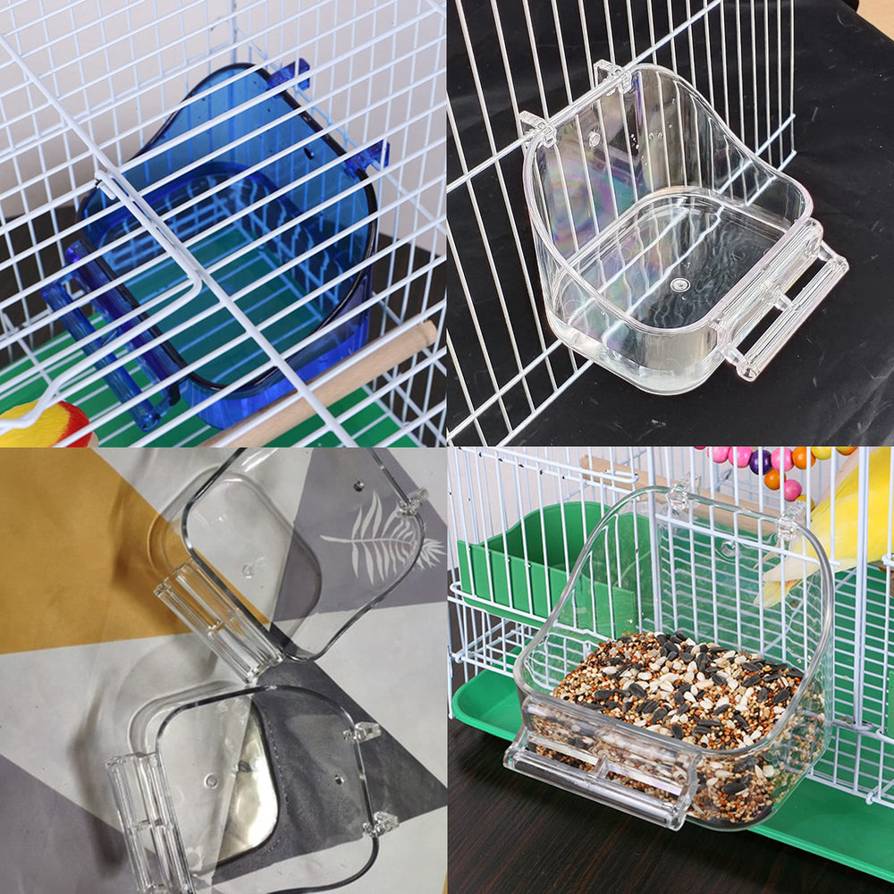 YJJKJ baño para aves mejora higiene y confort durante el baño.