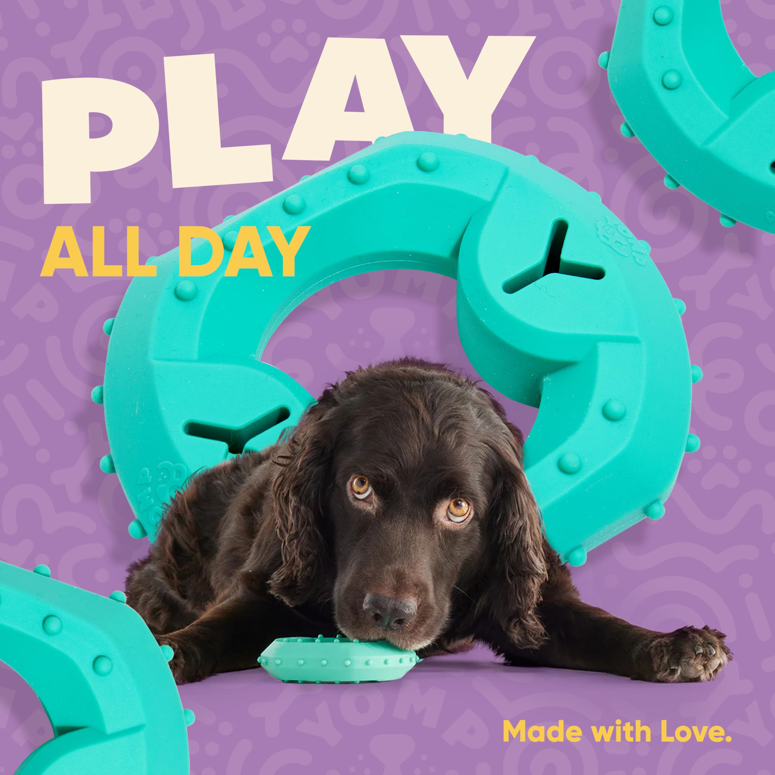 Yomp ChillChew: juguete práctico y divertido que combina enfriamiento y juego activo.