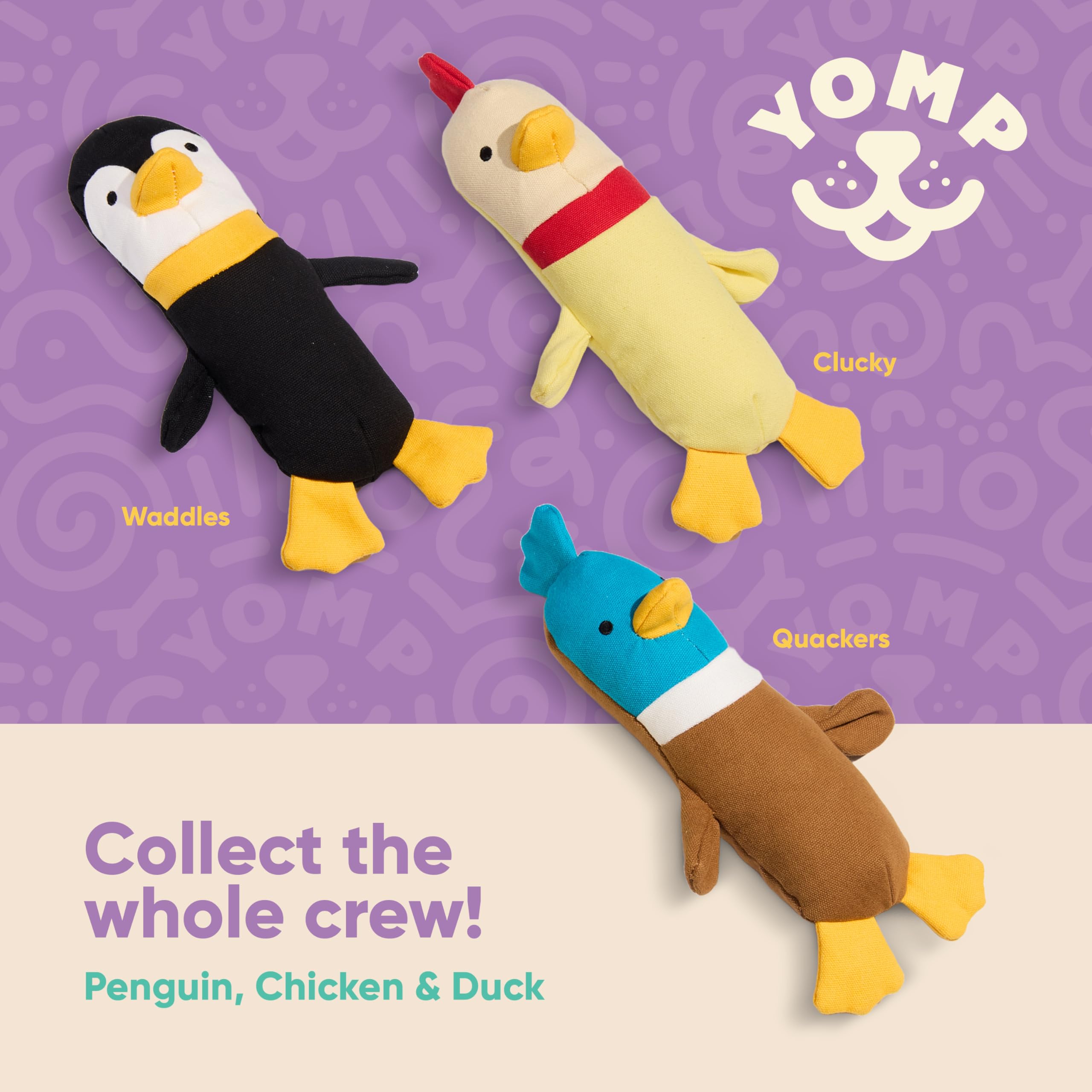 Yomp Clucky, suave por fuera y robusto por dentro para abrazos.