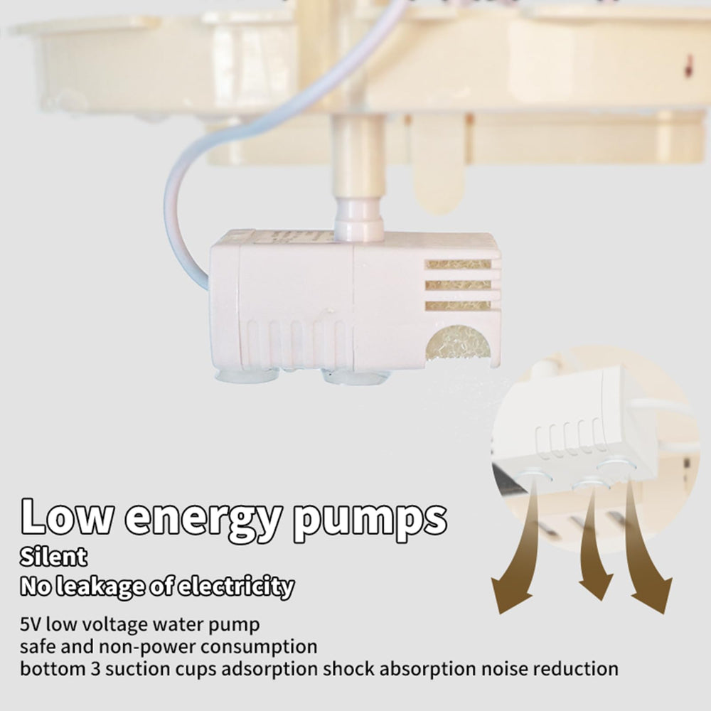 YOOSO WING dos modos spa: lluvia suave o cascada