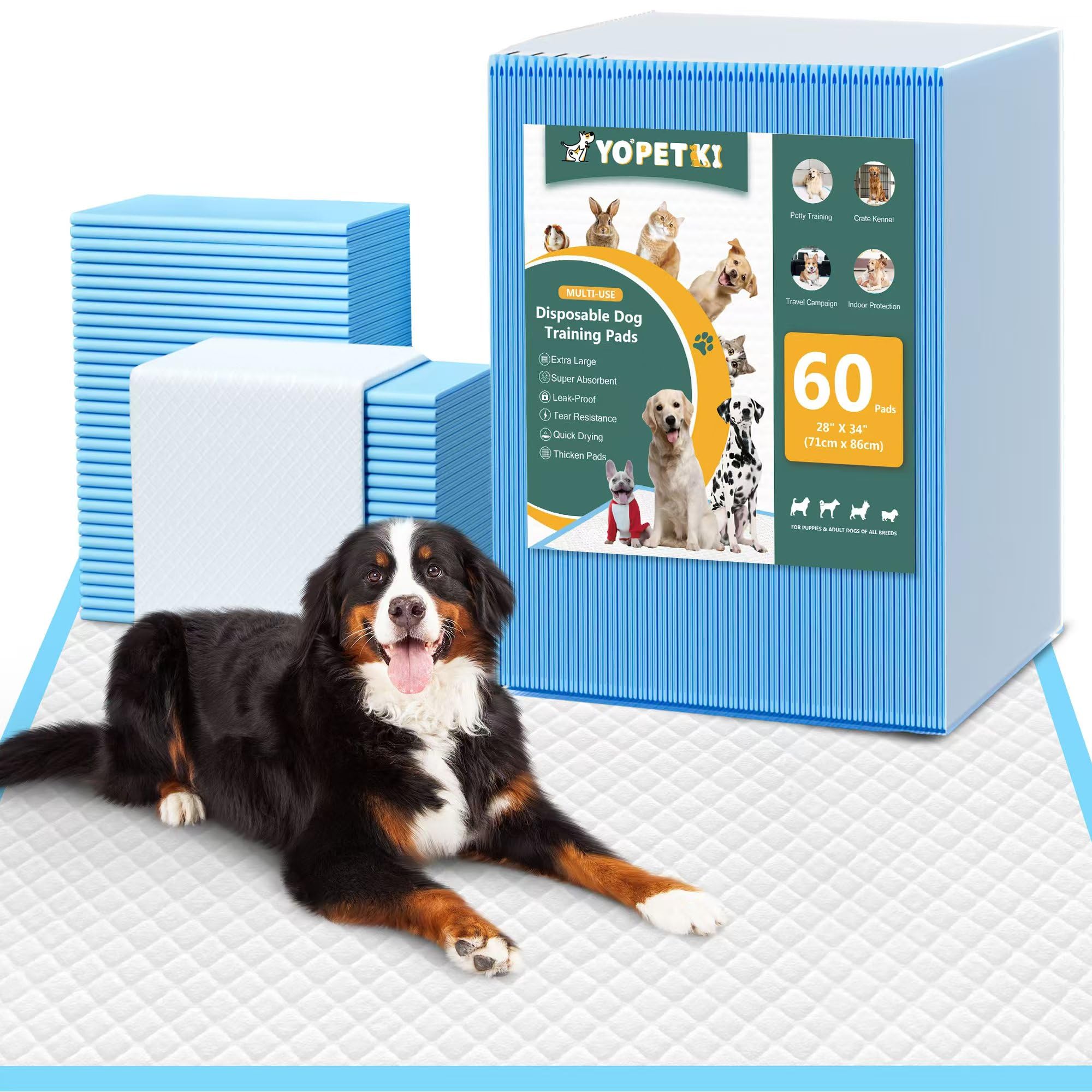 YOPETKI protector urinario extragrande para entrenamiento de perros.