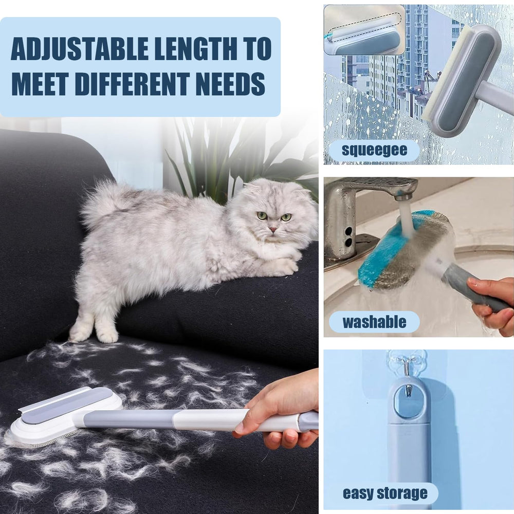 YoPoll con alcance extendido de 44 cm para limpiar debajo de muebles.