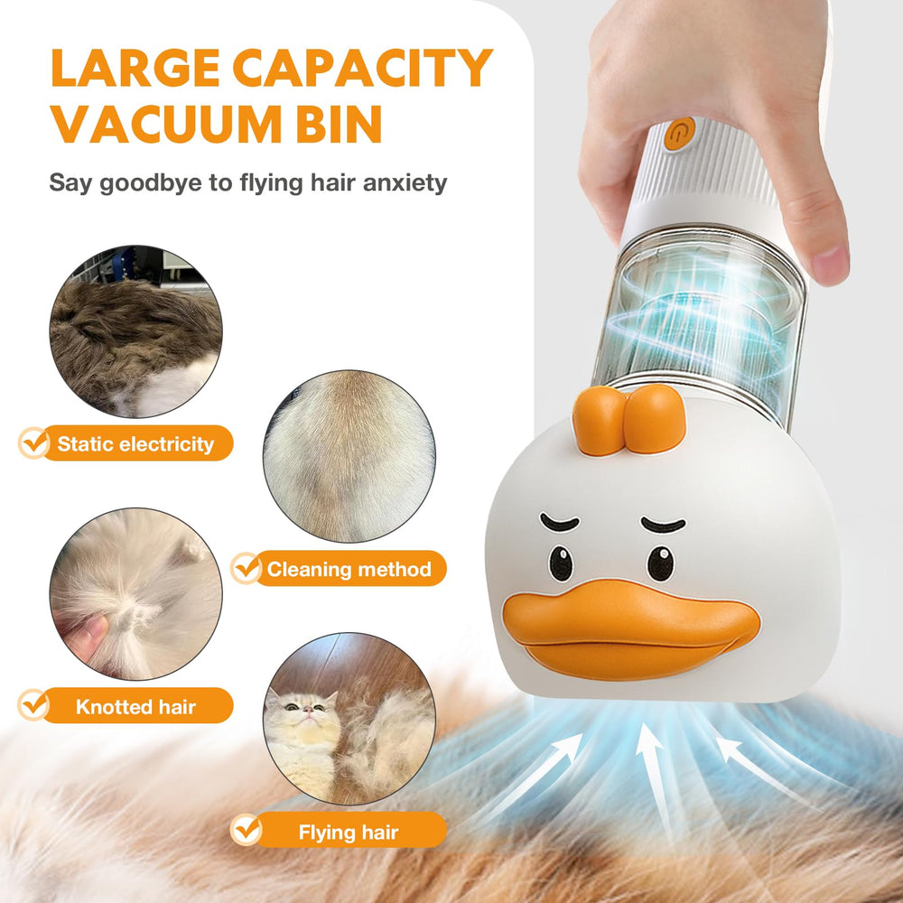 Diseño compacto y portátil del YoPoll kit para grooming en casa