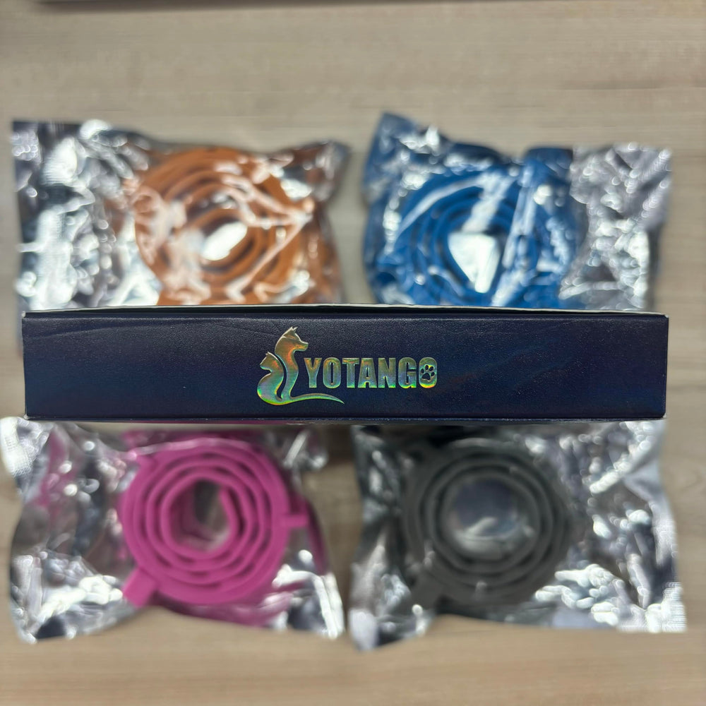 Collar YOTANGO para gatos, ajuste cómodo de 38 cm.